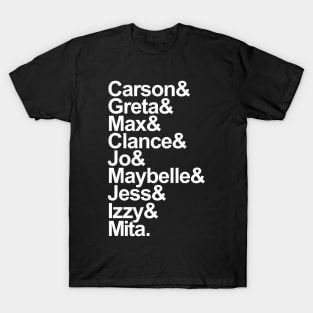 A League of Their Own (2022) Character List (White) T-Shirt